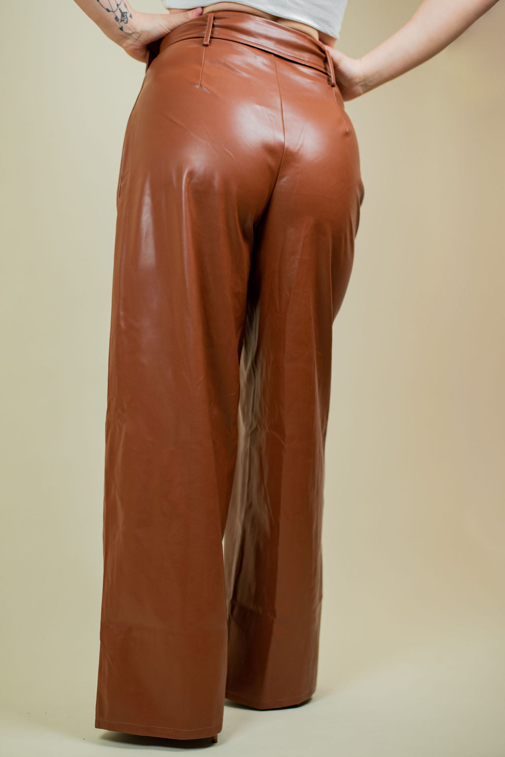 Lola faux leather pants